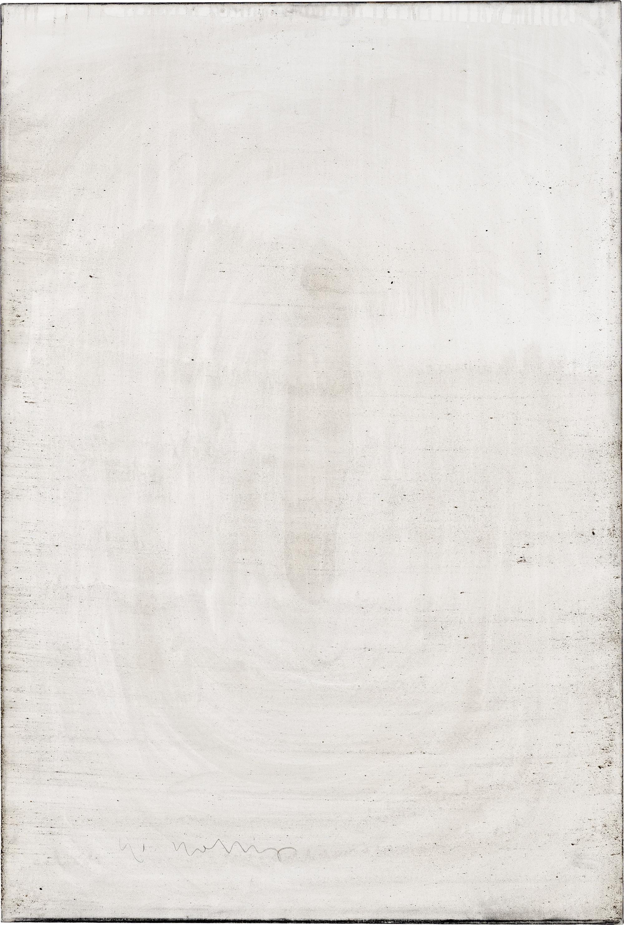 Ashes to Ashes 2 // Asche in Eitempera auf Leinwand // 150 x 100 cm // 2011