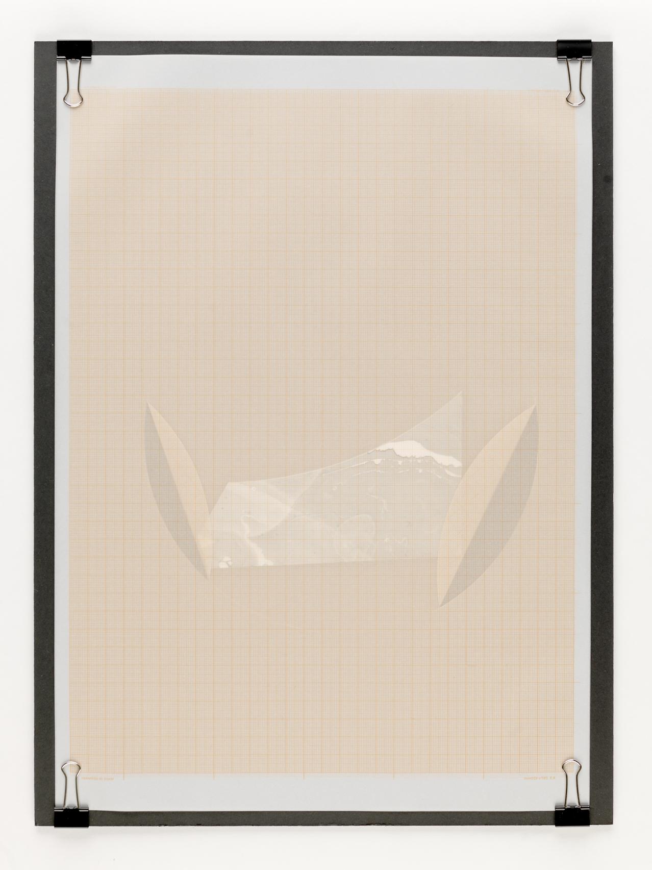 Chaos and Order 3 // Millimeterpapier, transparent // Karton // 43 x 32 cm // 2017